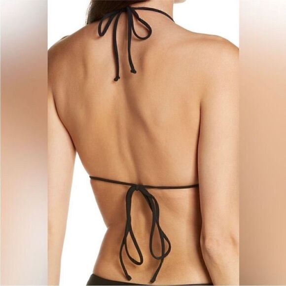 Jade Swim NWT Gia Halter Neck Bikini Top Black
Size Small - Picture 3 of 9